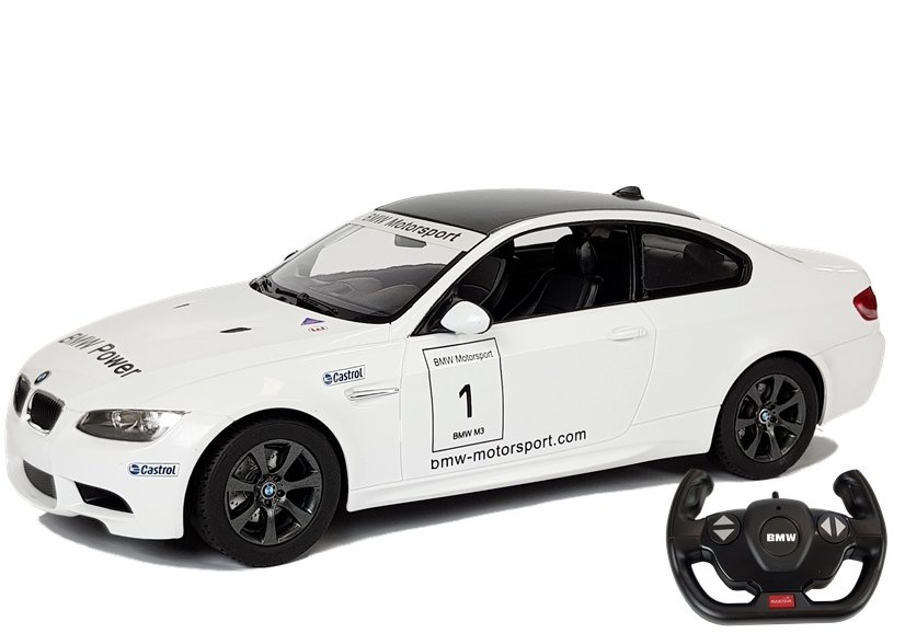 BMW M3 RC 1:14 Rastar – Licencjonowany Sportowy Samochód Zdalnie Sterowany | Światła LED - Image 3