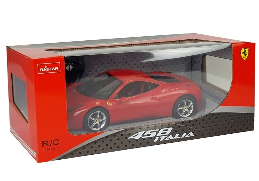 Ferrari Italia RC 1:14 Rastar – Licencjonowany Model, 2.4 GHz, Światła LED - Image 7