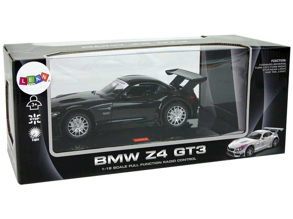 BMW Z4 GT3 RC 1:18 – Sportowe Auto Wyścigowe 2.4 GHz ze Światłami - Image 7