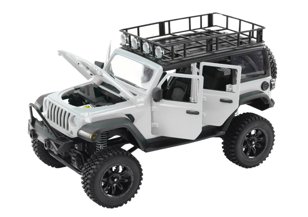 Auto Terenowe RC 4x4 2.4GHz – Metalowe Amortyzatory, Światła LED, Duża Moc, Zasięg i Precyzja Sterowania | 39 cm - Image 3