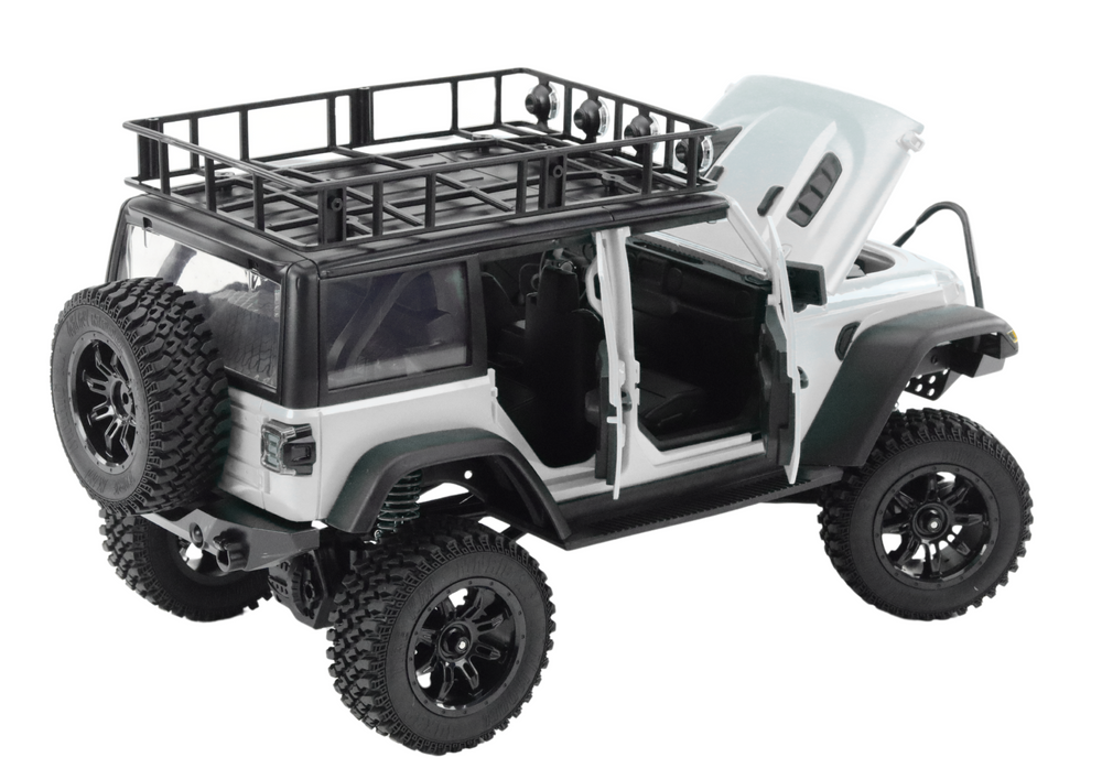 Auto Terenowe RC 4x4 2.4GHz – Metalowe Amortyzatory, Światła LED, Duża Moc, Zasięg i Precyzja Sterowania | 39 cm - Image 4