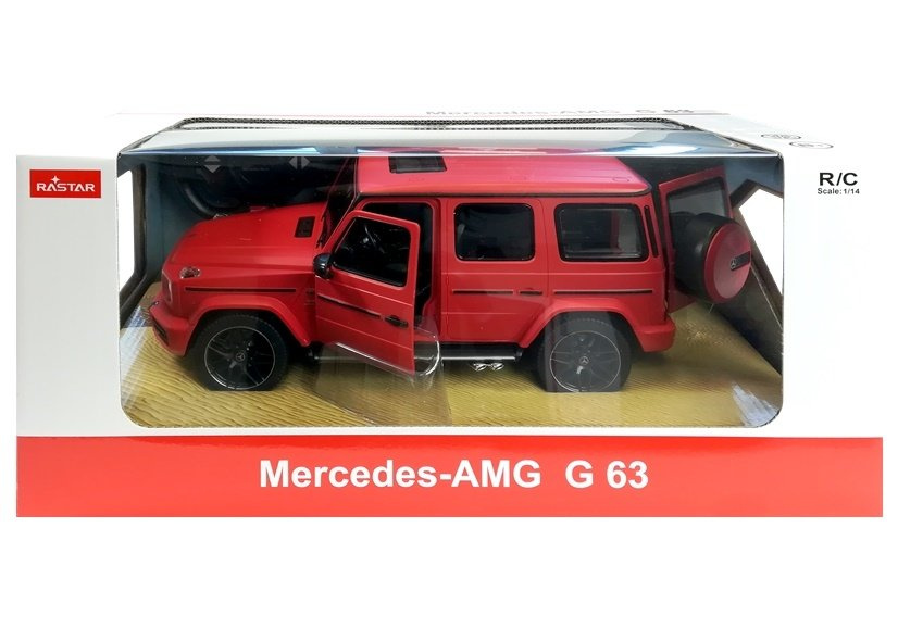 Mercedes G63 AMG RC 1:14 Rastar – Terenowy SUV Zdalnie Sterowany, Światła, Otwierane Drzwi - Image 9