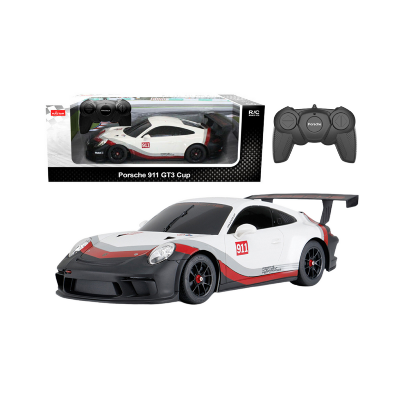 Porsche 911 GT3 RC 1:18 Rastar – Licencjonowany Model, Precyzyjne Sterowanie